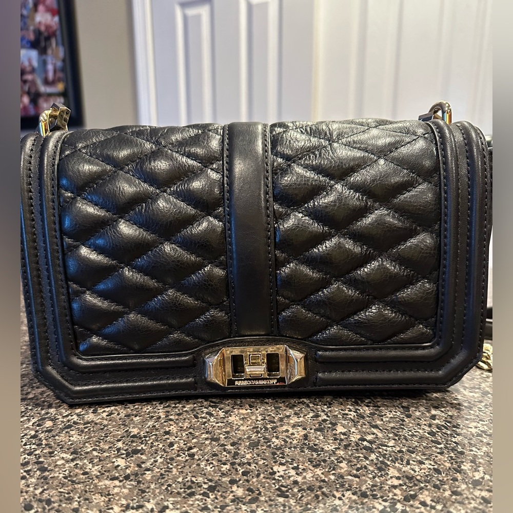 Rebecca Minkoff Quilted Crossbody Purse - Picture 8 of 14